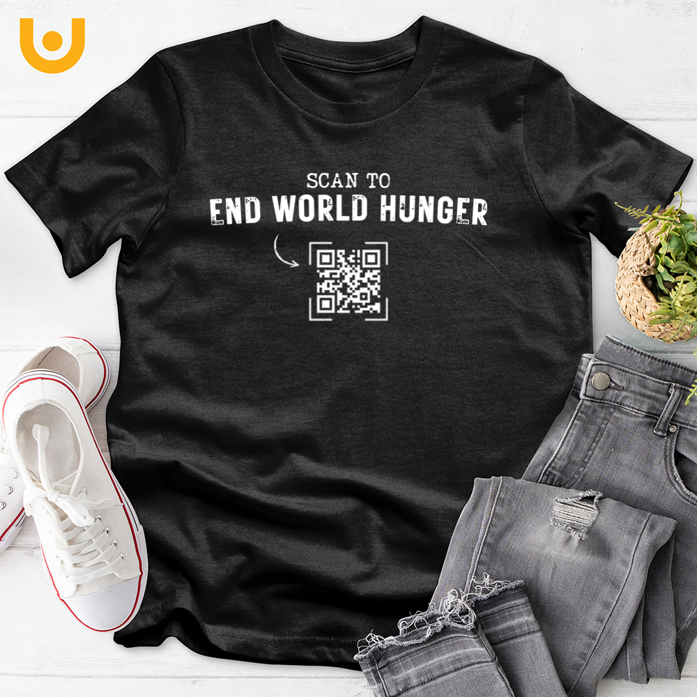 End World Hunger QR